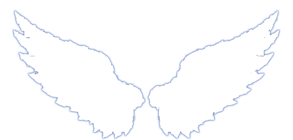 Intelligent Clinic OS glowing wing logo